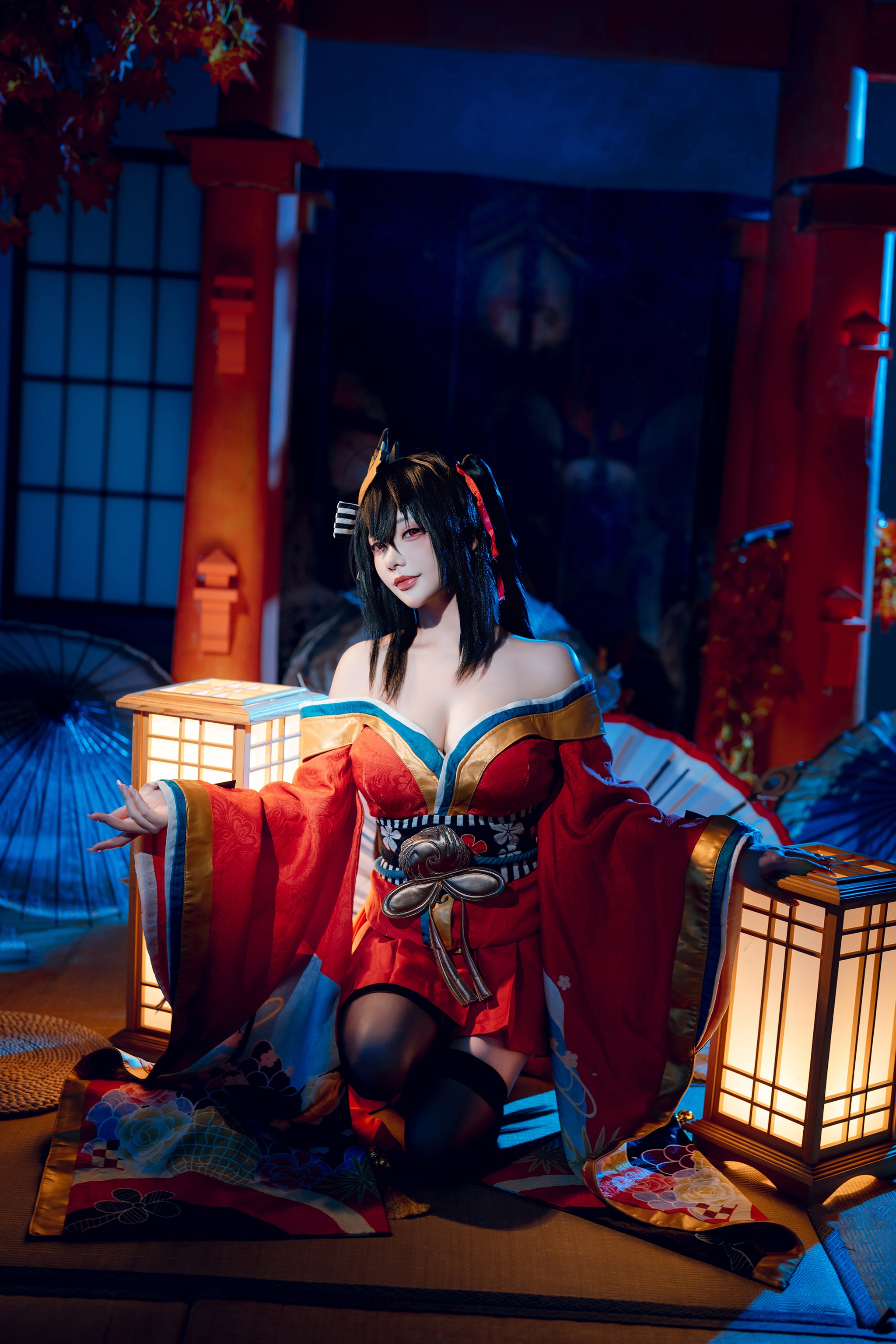 图片[1]-是一只熊仔吗 – NO.046 大凤和服 [50P]-XikXak